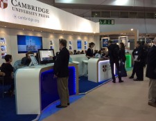 The Cambridge University Press stand at the London Book Fair