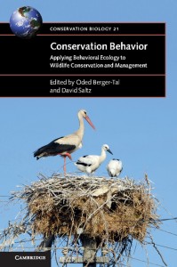 Conservation Behavior by, Oded Berger-Tal and David Saltz