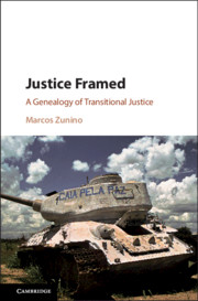 Justice Framed by Marcos Zunino