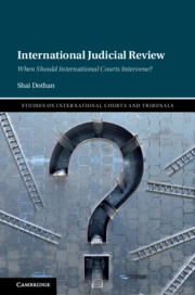 International Judicial Review by Shai Dothan