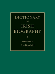 Dictionary of Irish Biography Cover