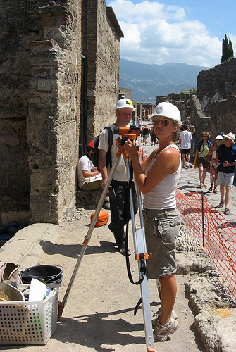 A Colleague of Laura's in Pompeii