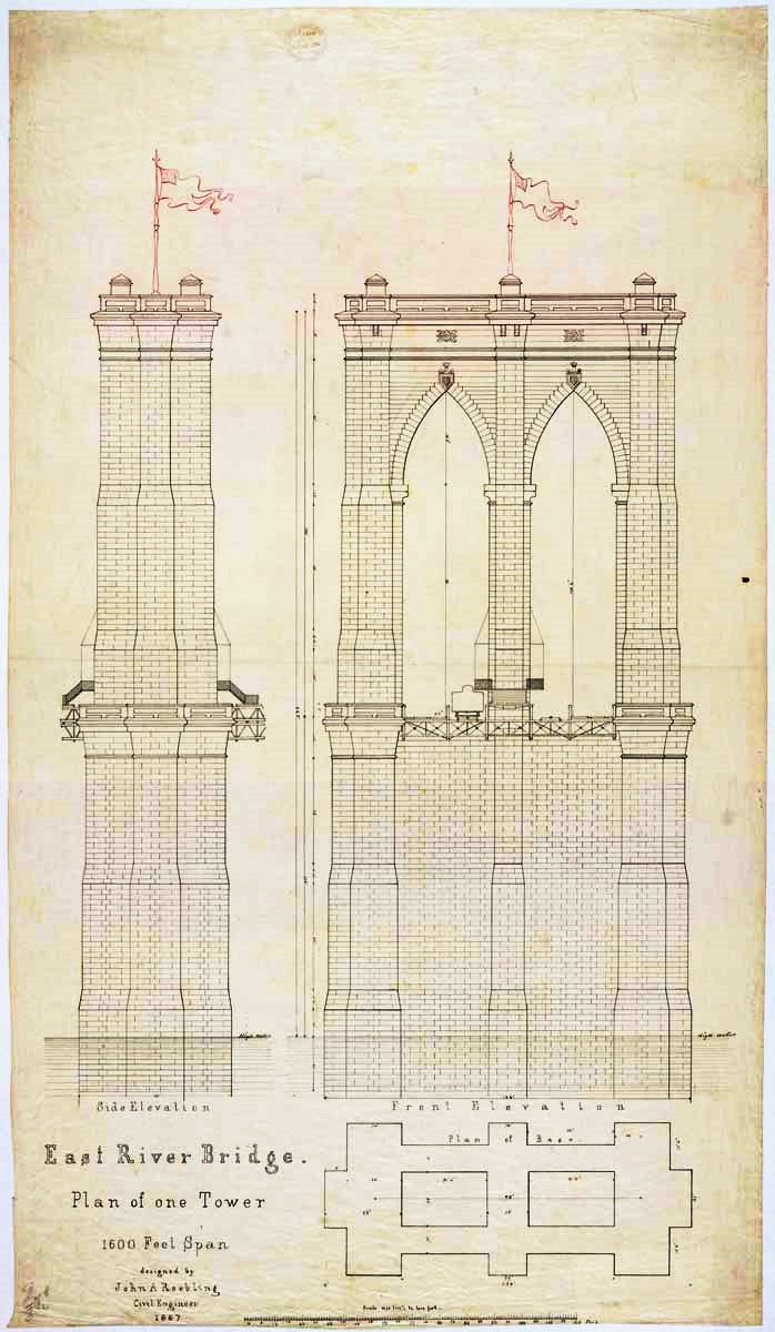 Brooklyn Bridge Schematic