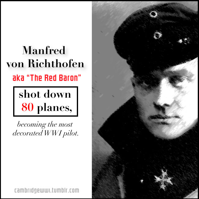 Manfred von Richthofen aka "The Red Baron"