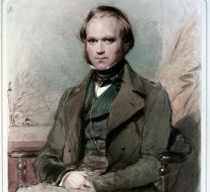 A young Charles Darwin.