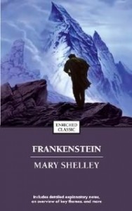 Frankenstein First Edition cover, painted by John Coleman Burroughs