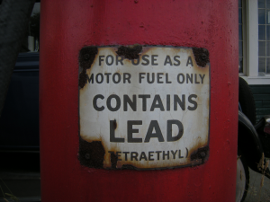 Gas Pump Lead Warning