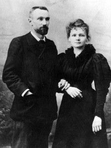 Pierre and Marie Curie in 1895