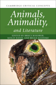 Animals Animaility and Literature, edited by Molly Hand 