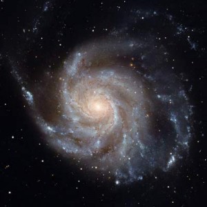 Hubble Space Telescope image of the Pinwheel Galaxy (Messier 101). Photo credit: NASA, ESA, K. Kuntz (JHU), F. Bresolin (University of Hawaii), J. Trauger (Jet Propulsion Lab), J. Mould (NOAO), Y.-H. Chu (University of Illinois, Urbana), and STScI
