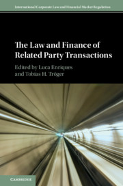 The Law and Finance of Related Party Transactions by Luca Enriques and Tobias H. Troger