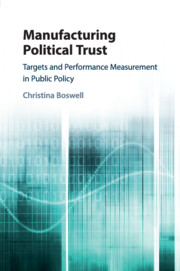 Manufacturing Political Trust by Christina Boswell 