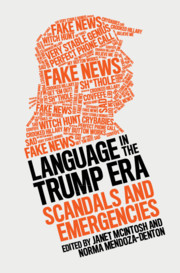 Language in the Trump Era Edited by Janet McIntosh and Norma Mendoza-Denton