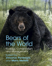 Bears of the World edited by Vincenzo Penteriani and Mario Melletti