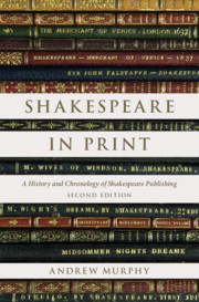 Shakespeare in Print By Andrew Murphy