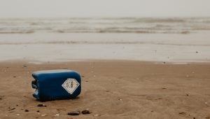 Image of litter on beach