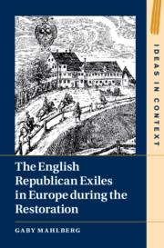The English Republican Exiles in Europe during the Restoration By Gaby Mahlberg